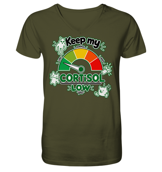 low CORTiSOL - V-Neck Shirt