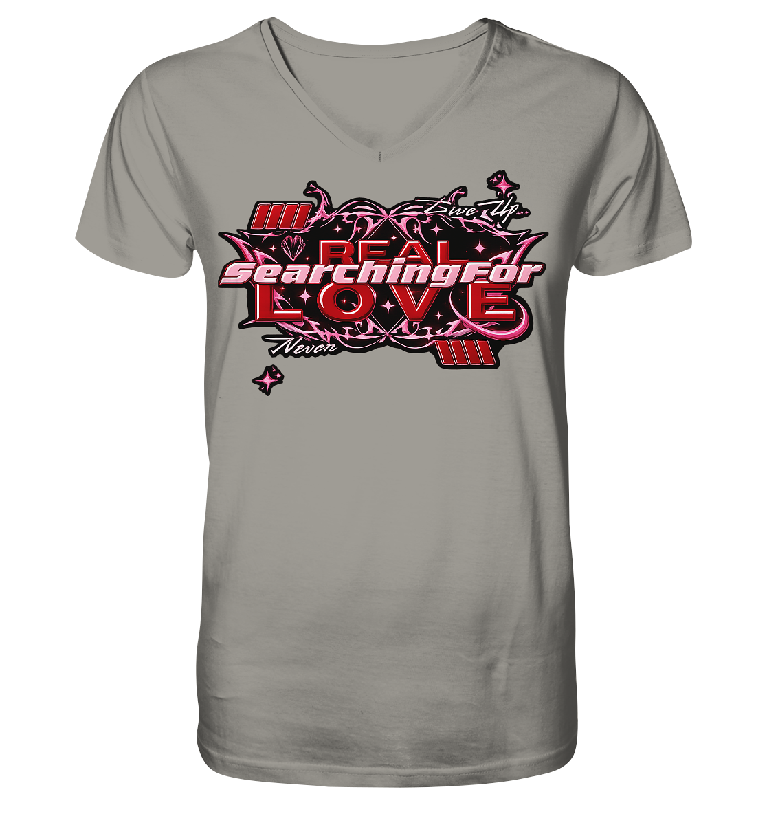 The Real Love - V-Neck Shirt