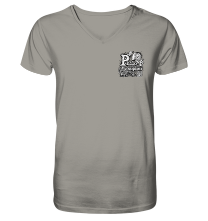 The Philosopher - V-Neck Shirt