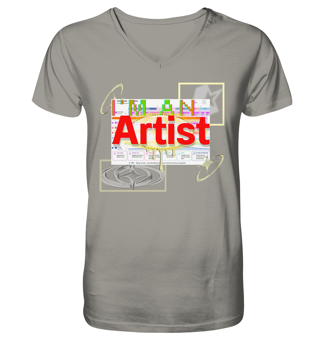The Artist - V-Neck Shirt