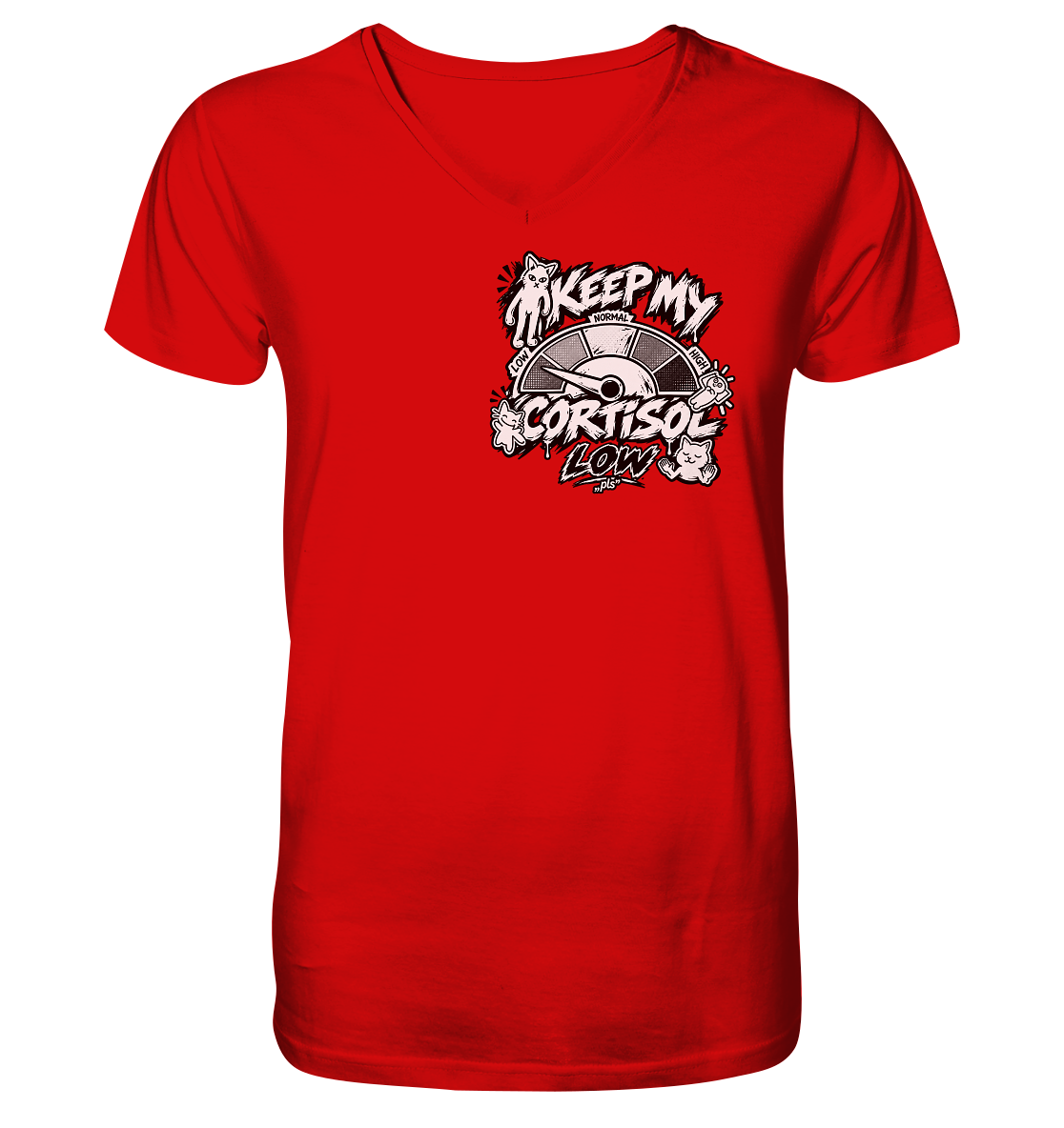 low CORTiSOL - V-Neck Shirt