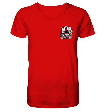 The Philosopher - V-Neck Shirt