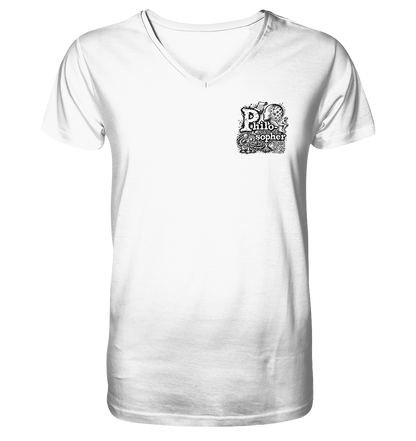 The Philosopher - V-Neck Shirt