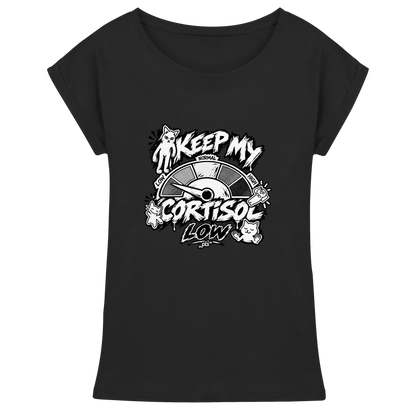 low CORTiSOL - Womens Extended Shoulder T-Shirt