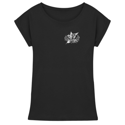 T-Shirt da donna con spalla estesa Rebellion Z BASiCS