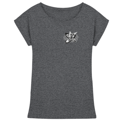 T-Shirt da donna con spalla estesa Rebellion Z BASiCS