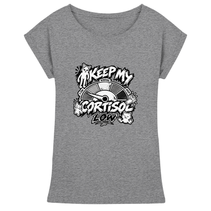 low CORTiSOL - Womens Extended Shoulder T-Shirt