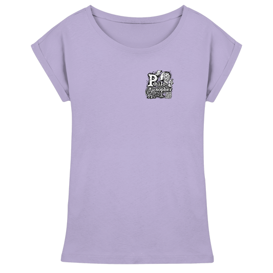 The Philosopher - Womens Extended Shoulder T-Shirt