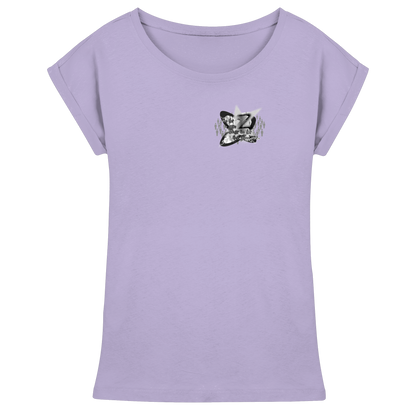 T-Shirt da donna con spalla estesa Rebellion Z BASiCS