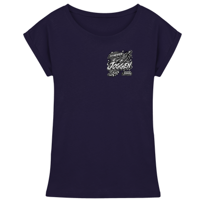 The JoGGer BASiCS - Damen T-Shirt mit überschnittenen Schultern