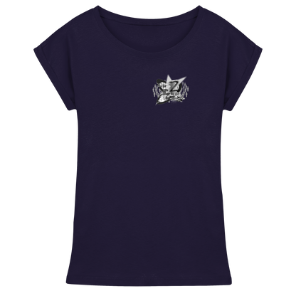 T-Shirt da donna con spalla estesa Rebellion Z BASiCS