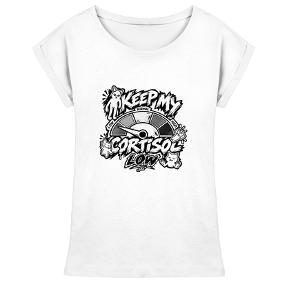low CORTiSOL - Womens Extended Shoulder T-Shirt
