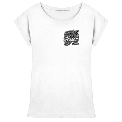The JoGGer BASiCS - Damen T-Shirt mit überschnittenen Schultern