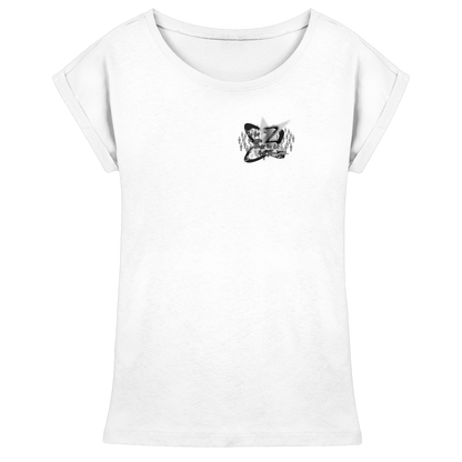 T-Shirt da donna con spalla estesa Rebellion Z BASiCS