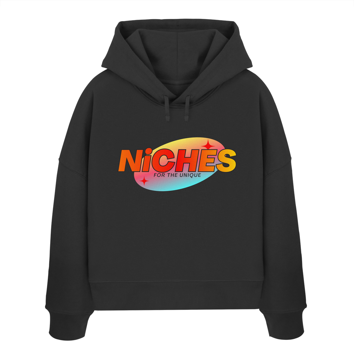 NiCHES - Womens Organic Boxcut Hoodie