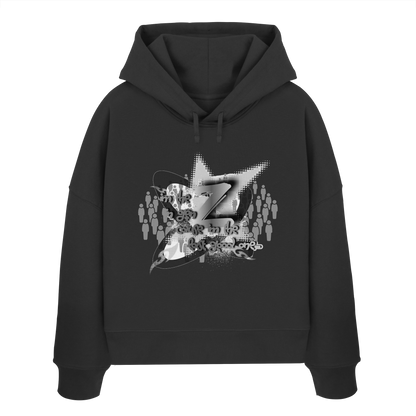 The Rebellion Z BASiC - Damen Bio-Boxcut-Hoodie