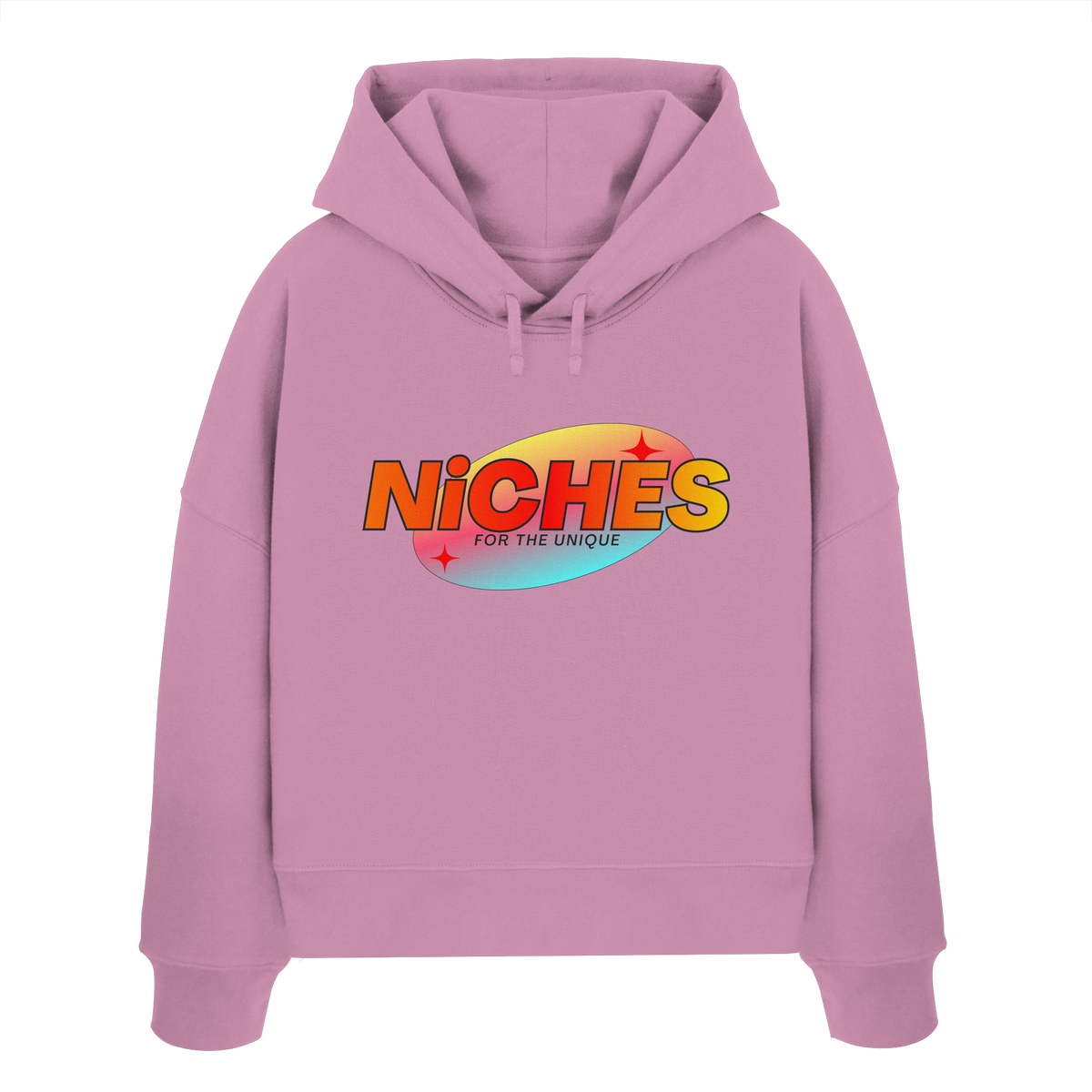 NiCHES - Womens Organic Boxcut Hoodie