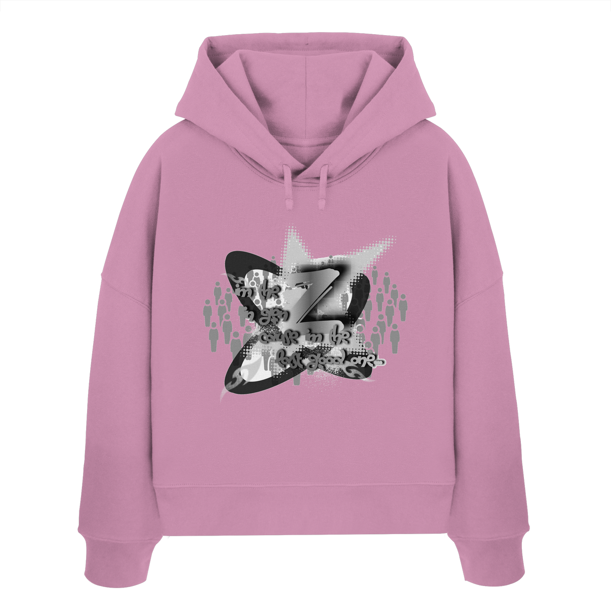 The Rebellion Z BASiC - Damen Bio-Boxcut-Hoodie