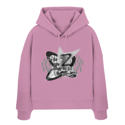 The Rebellion Z BASiC - Damen Bio-Boxcut-Hoodie