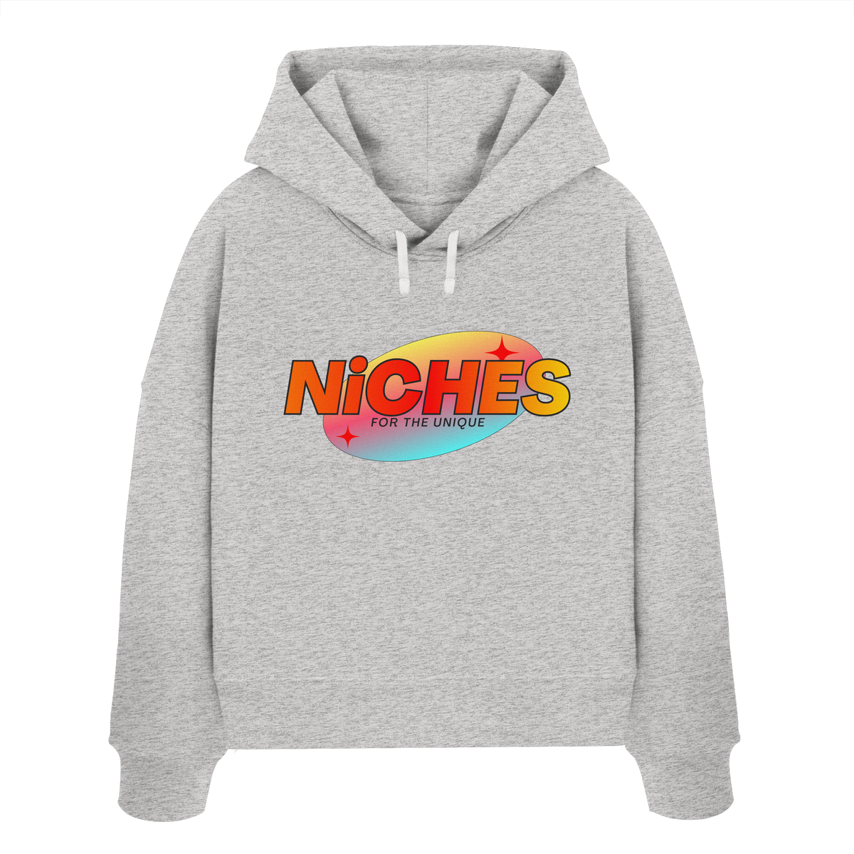 NiCHES - Womens Organic Boxcut Hoodie