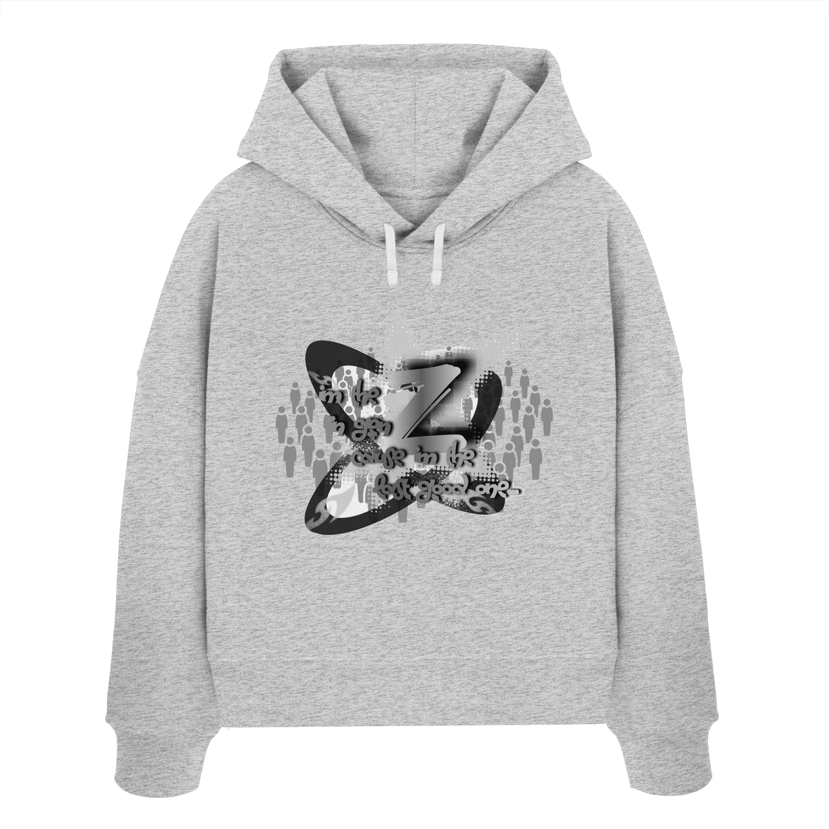 The Rebellion Z BASiC - Damen Bio-Boxcut-Hoodie