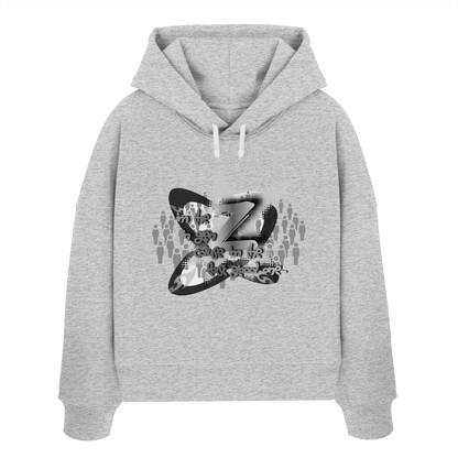The Rebellion Z BASiC - Damen Bio-Boxcut-Hoodie