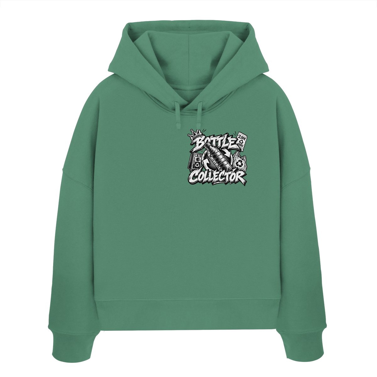 PFANDOM BASiCS  - Womens Organic Boxcut Hoodie