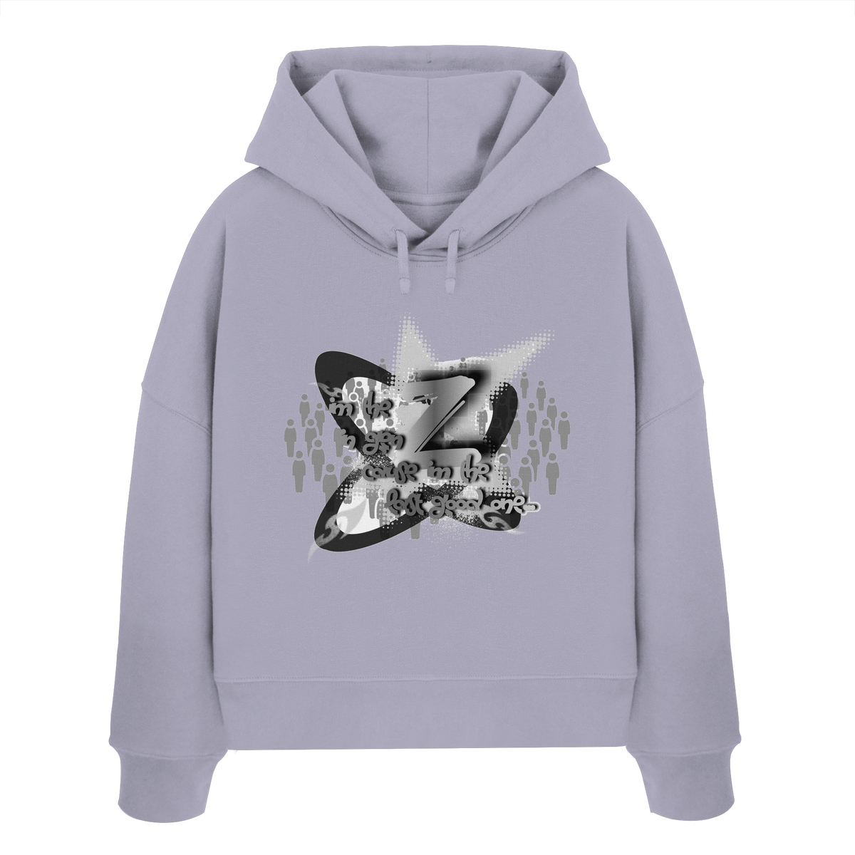 The Rebellion Z BASiC - Damen Bio-Boxcut-Hoodie