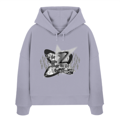 The Rebellion Z BASiC - Damen Bio-Boxcut-Hoodie