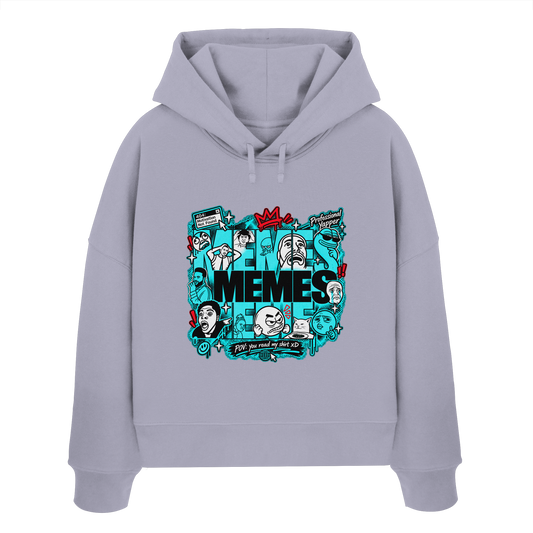 The Meme - Womens Organic Boxcut Hoodie