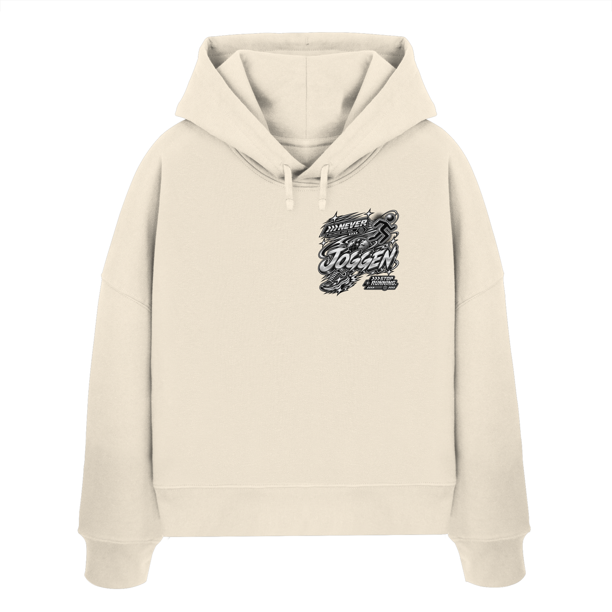 JoGGer BASiCS - Kadın Organik Yarasa Kol Sweatshirt