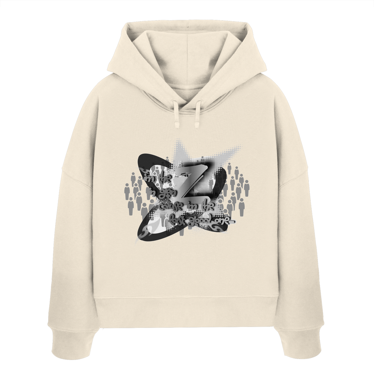 The Rebellion Z BASiC - Damen Bio-Boxcut-Hoodie