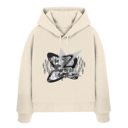 The Rebellion Z BASiC - Damen Bio-Boxcut-Hoodie