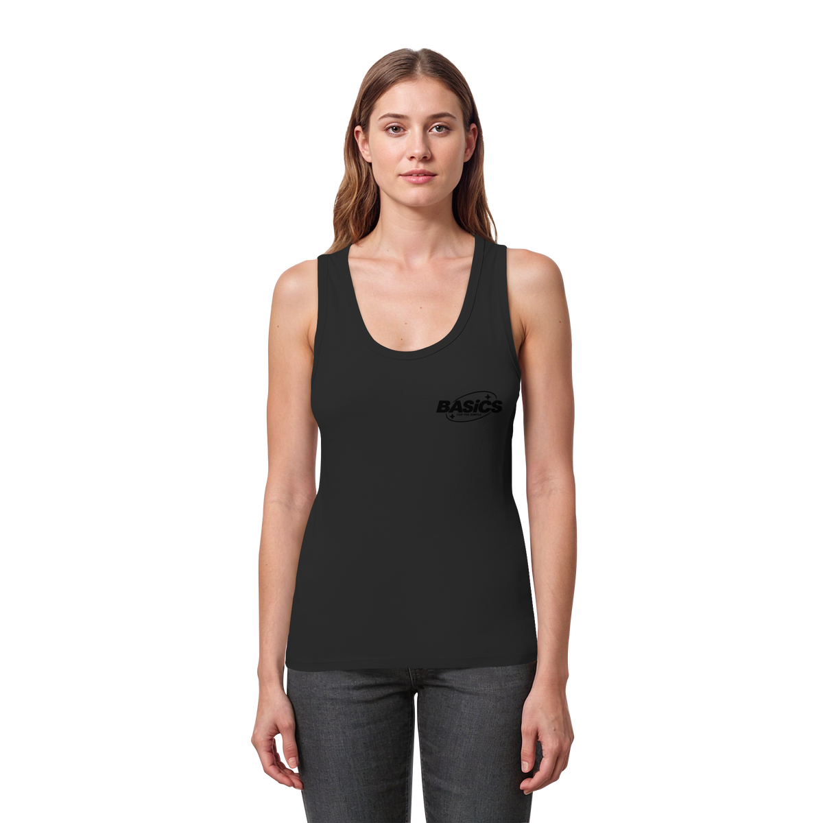 BASiCS - For the SIMPLE - Womens Organic Fitted Tank Top
