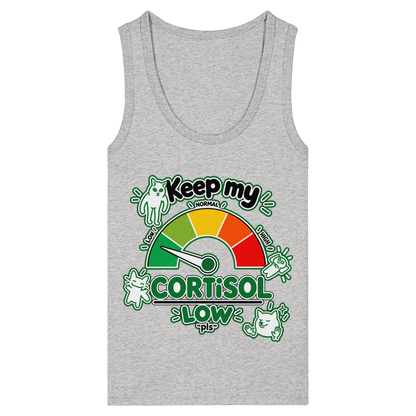 low CORTiSOL - Canotta attillata biologica da donna