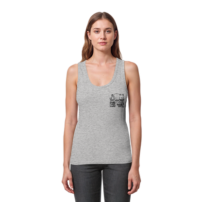 LOADiNG BASiCS - Womens Organic Fitted Tank Top