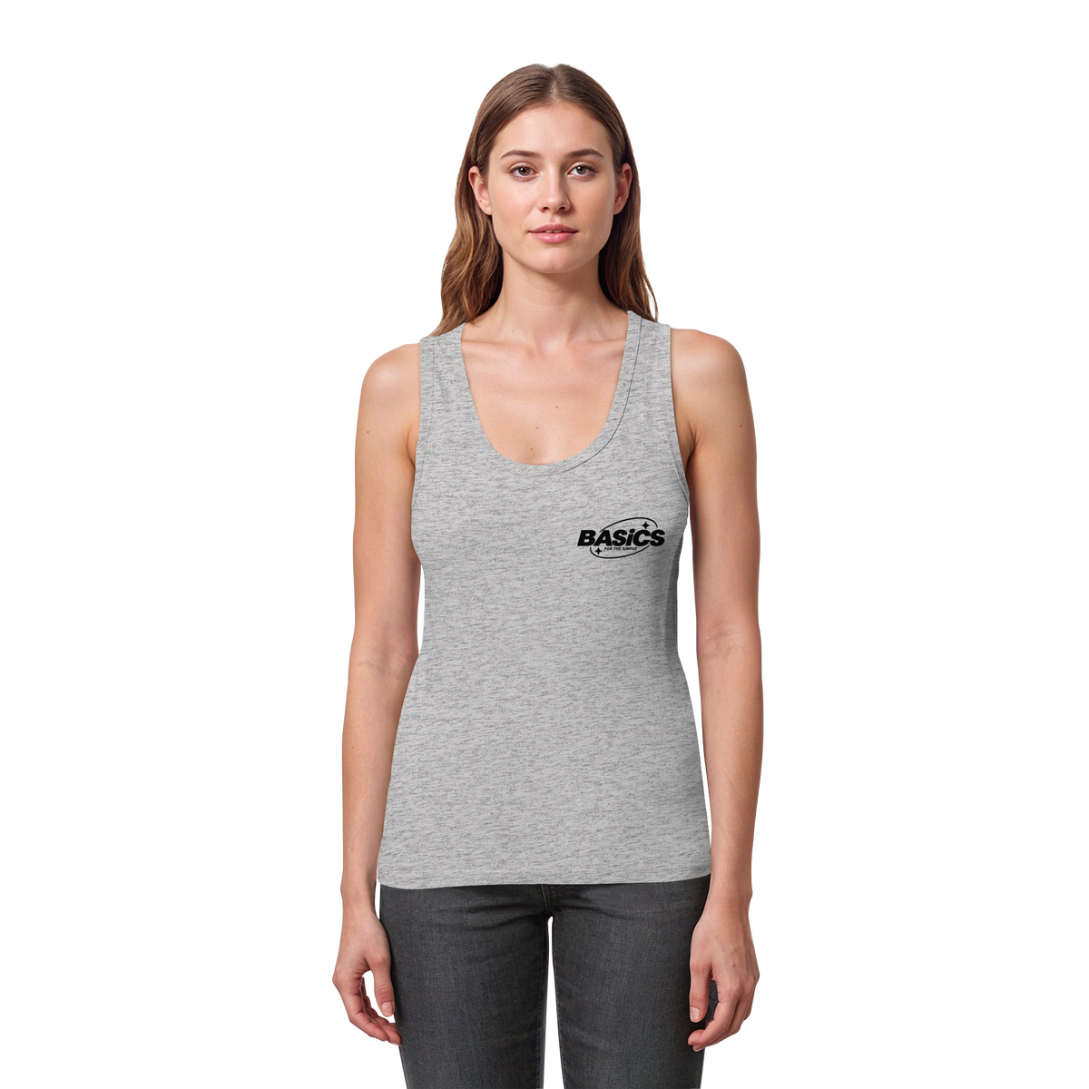 BASiCS - For the SIMPLE - Womens Organic Fitted Tank Top