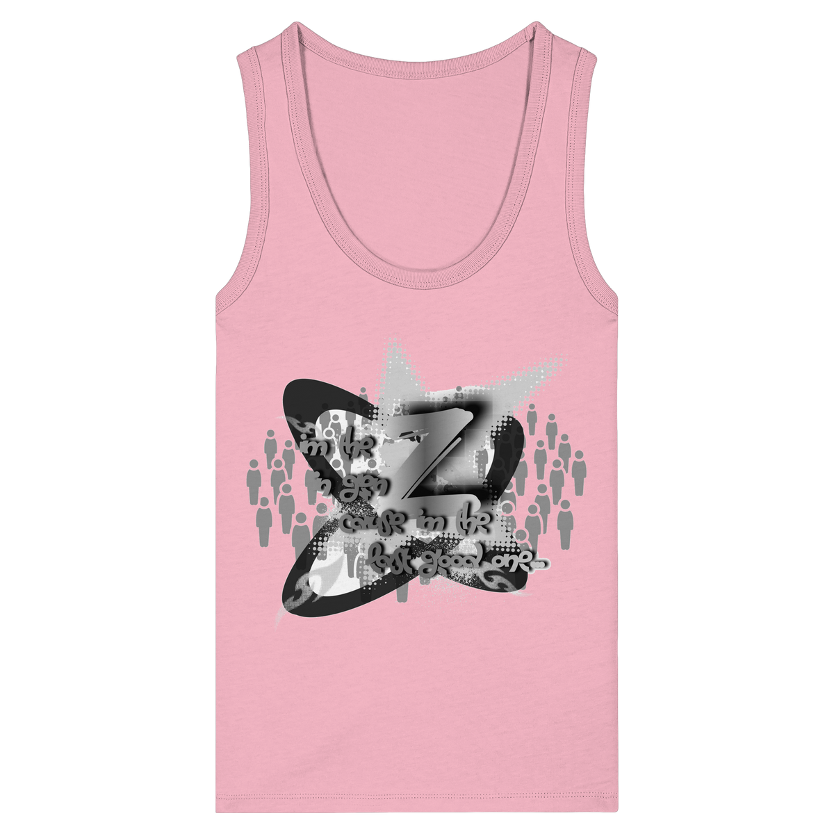 The Rebellion Z BASiC - Canotta aderente biologica da donna