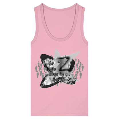 The Rebellion Z BASiC - Canotta aderente biologica da donna
