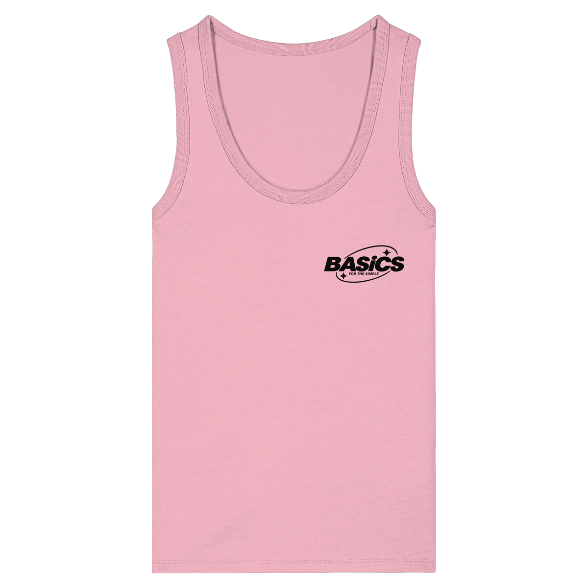 BASiCS - For the SIMPLE - Womens Organic Fitted Tank Top