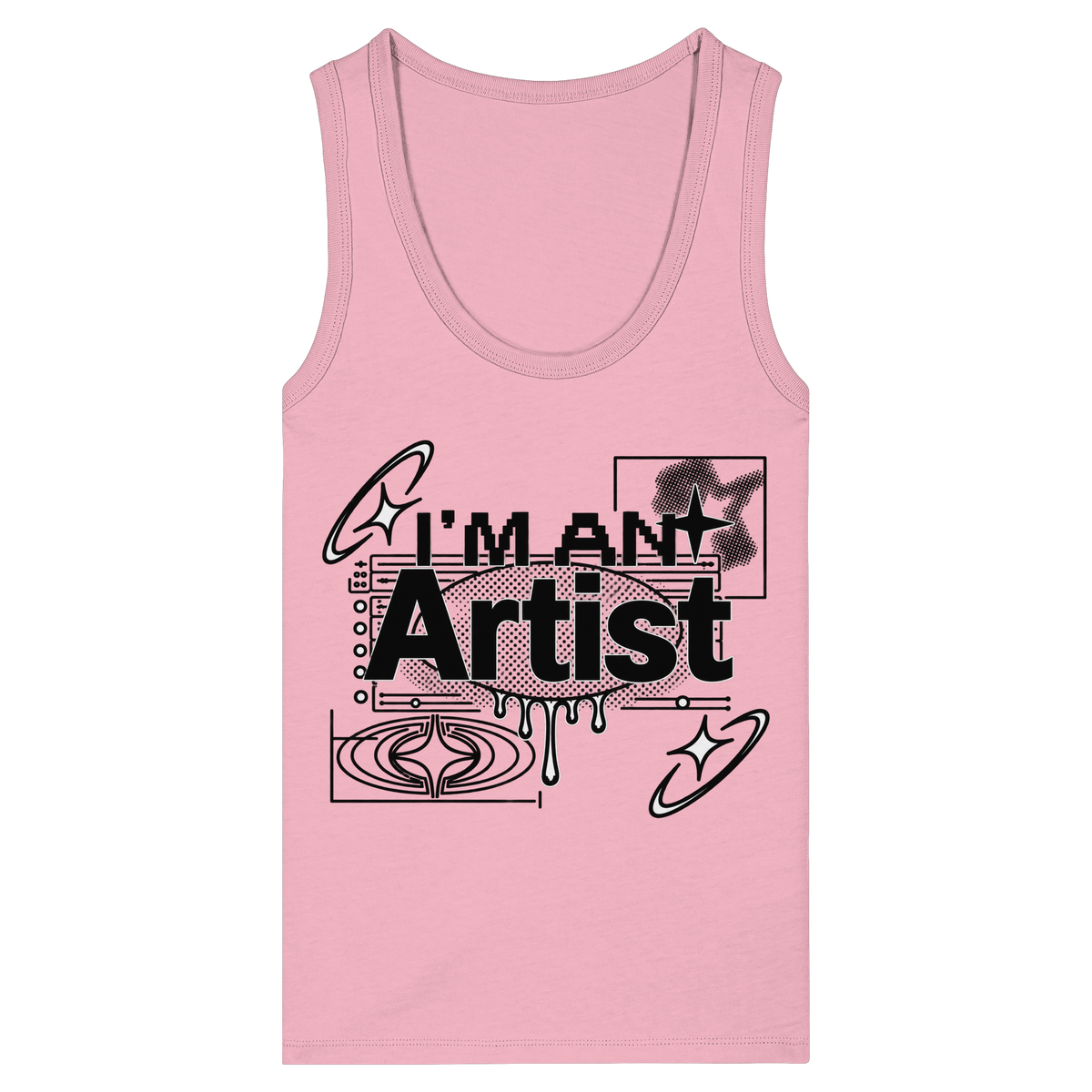 The Artist BASiCS - Kadın Organik Kesim Atlet
