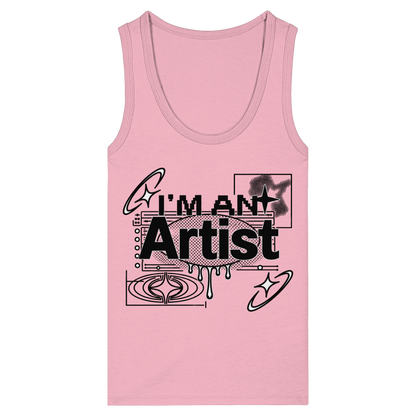 The Artist BASiCS - Kadın Organik Kesim Atlet