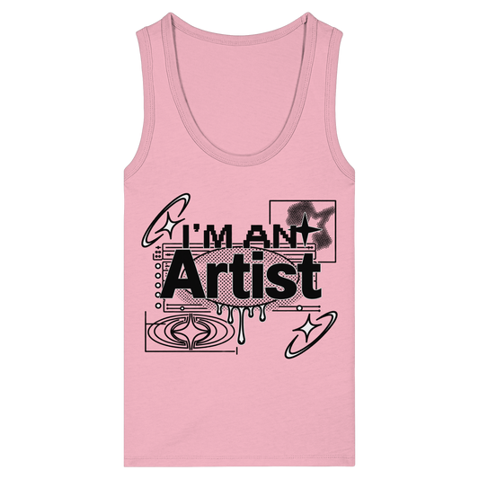 The Artist BASiCS - Womens Organic Fitted Tank Top