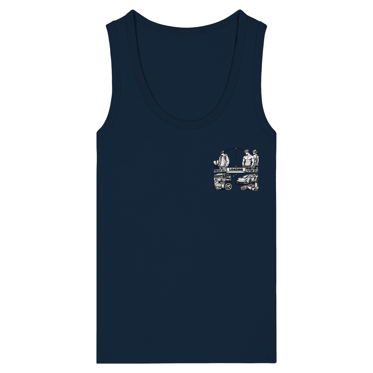 LOADiNG BASiCS - Womens Organic Fitted Tank Top