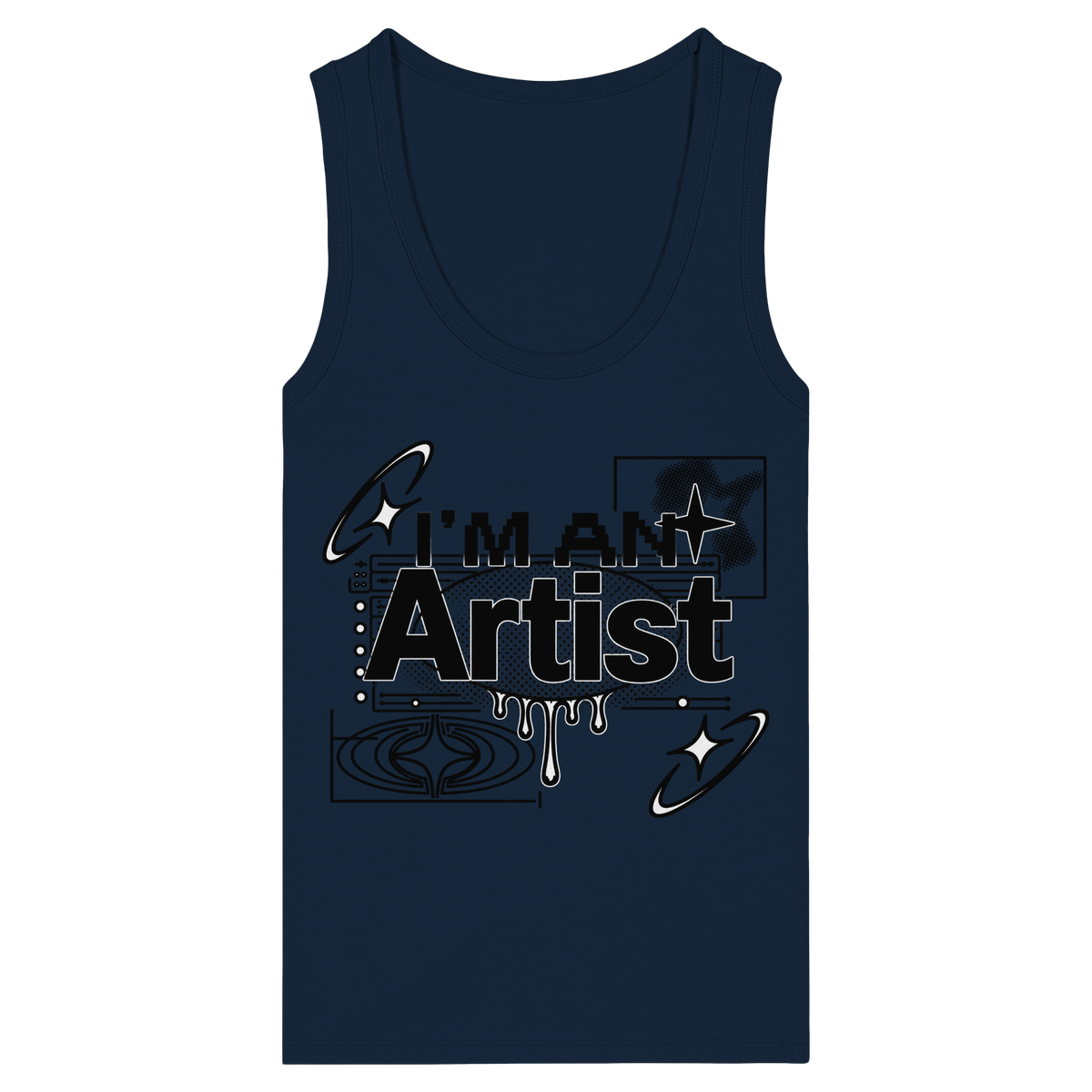 The Artist BASiCS - Kadın Organik Kesim Atlet