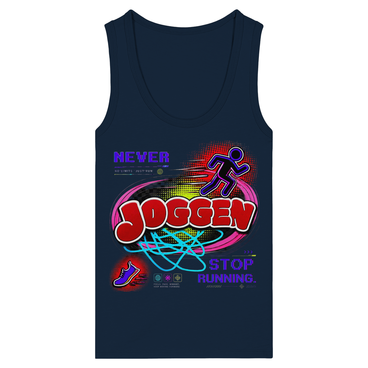 The JoGGer - Womens Organic Fitted Tank Top