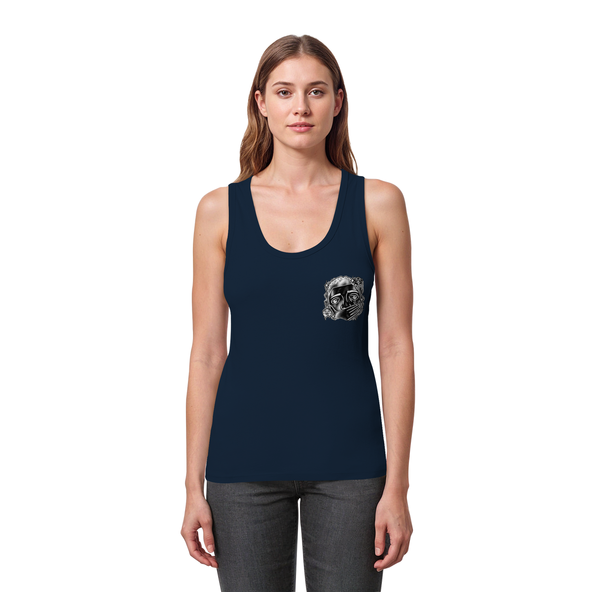 The MEME - Womens Organic Fitted Tank Top