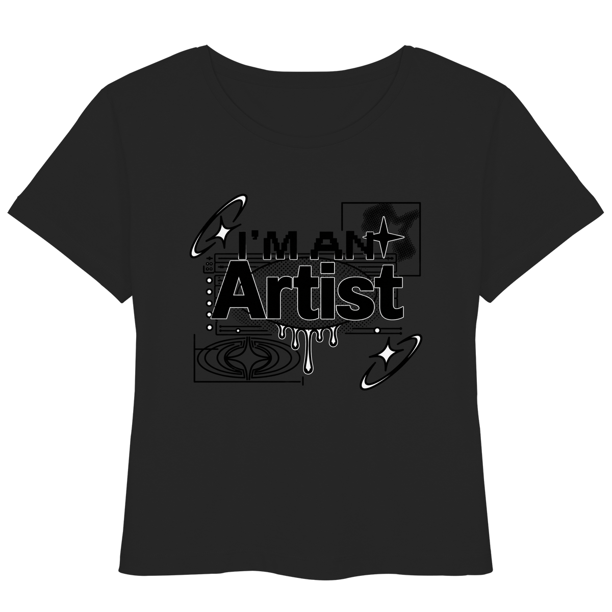 The Artist BASiCS - Womens Organic Lightweight T-Shirt