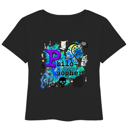 The Philosopher - Womens Organic Lightweight T-Shirt
