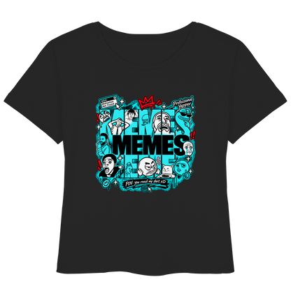 The Meme - T-Shirt leggera da donna in cotone biologico